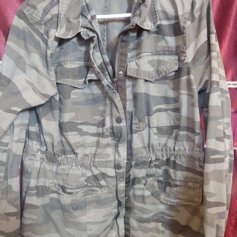 Womens cute camouflage jacket